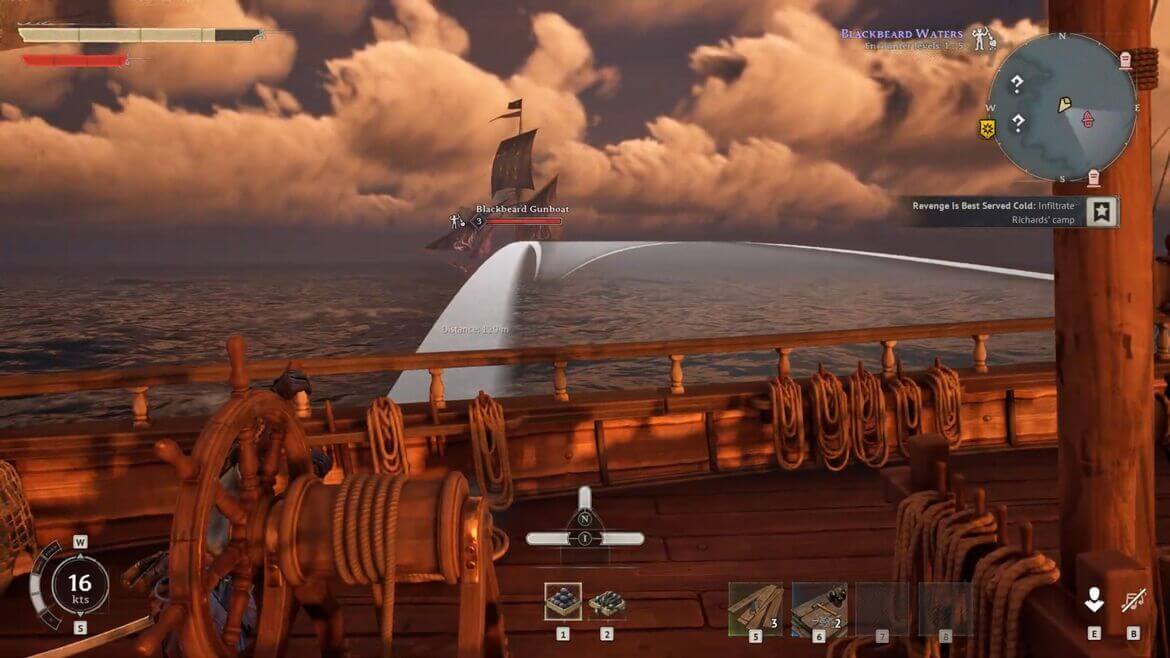 Поиск корабля Чёрной Бороды