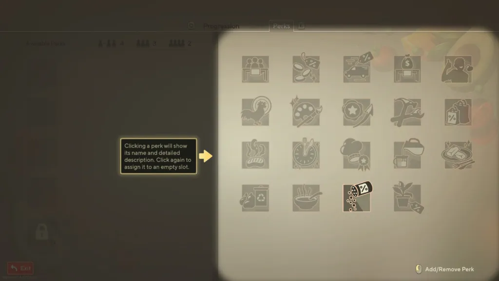 Перки и навыки Перки и навыки