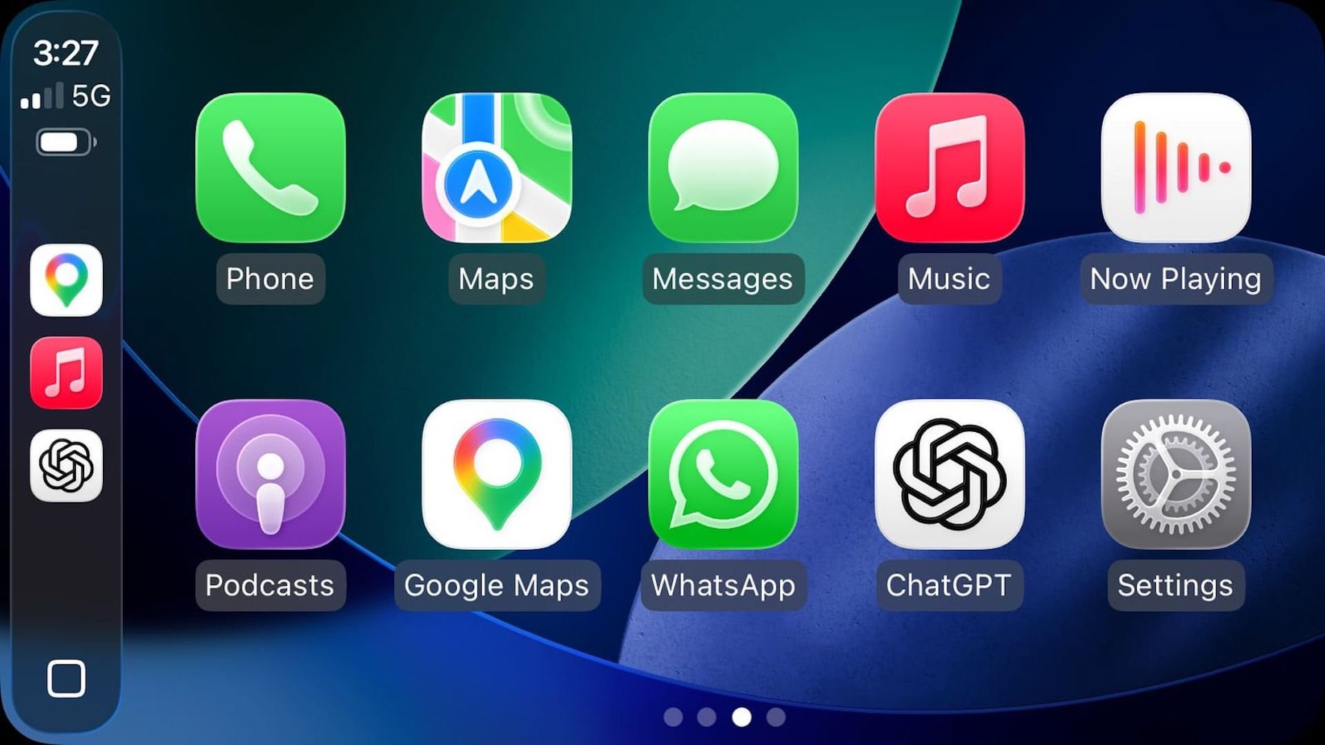 ChatGPT появился в Apple CarPlay но общение только голосом