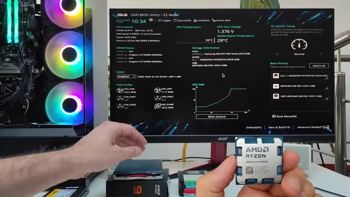 Изображение к статье: Windows 3.1X запустили на Ryzen 9 9900X и RTX 5060 Ti