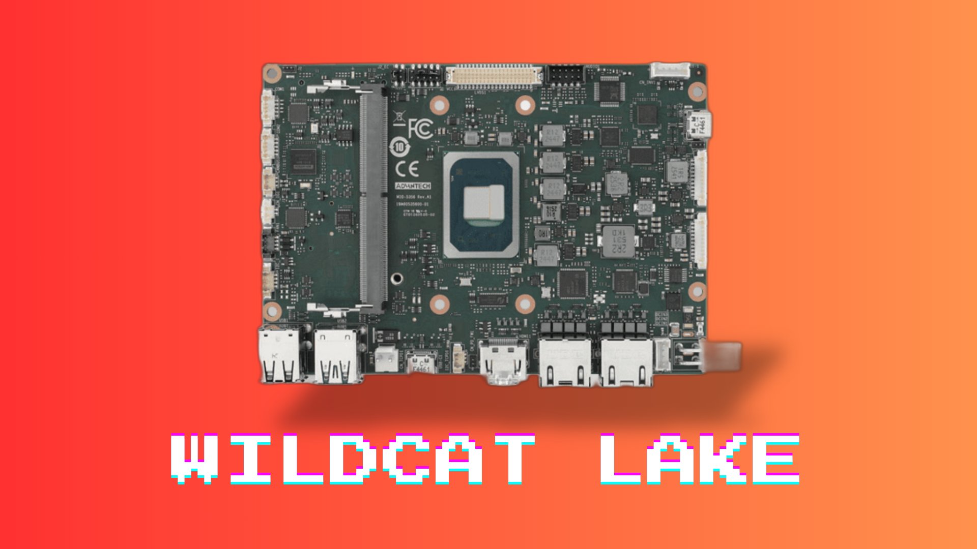 Intel Wildcat Lake засветились у OEM Core 7 350 5 320 и 3 305