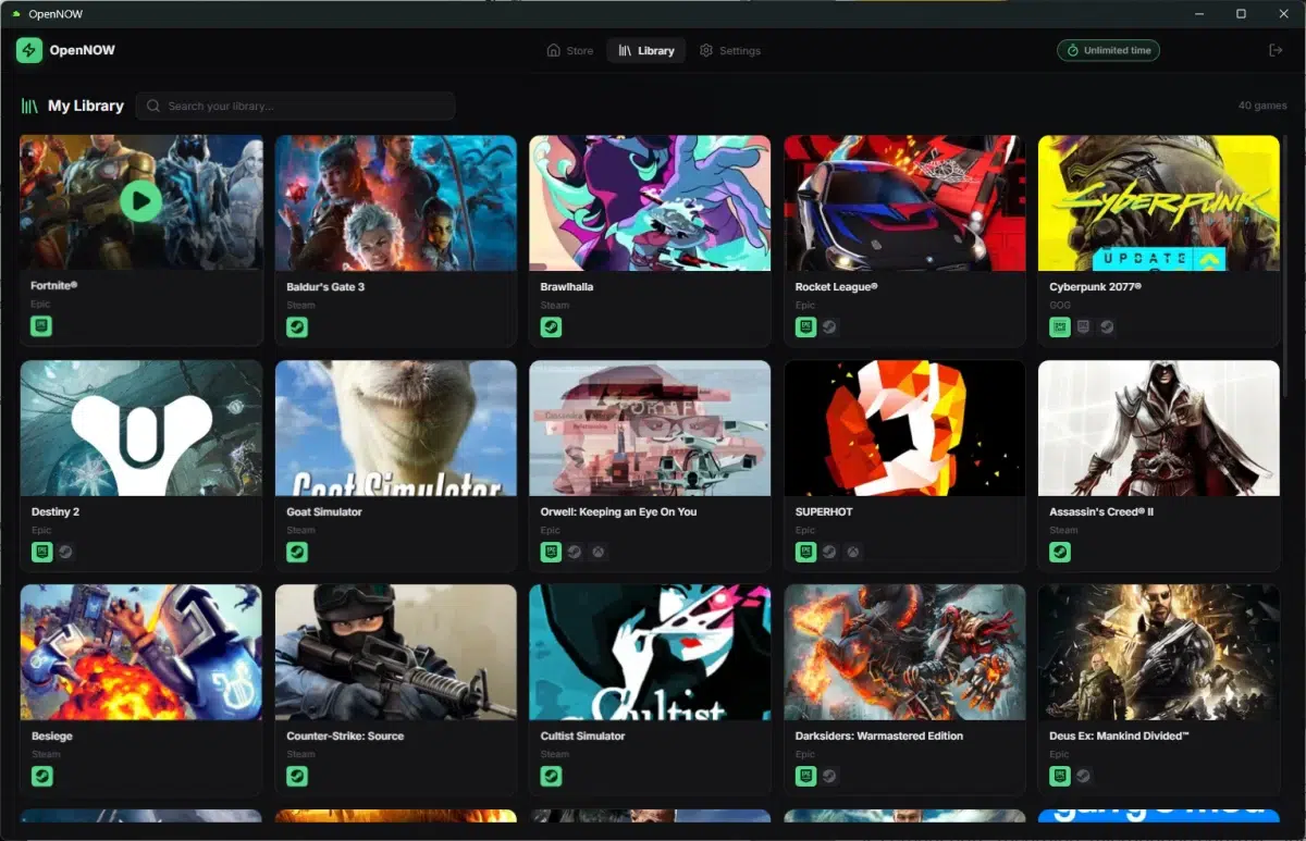Изображение к статье: OpenNow: open-source клиент для GeForce Now без телеметрии