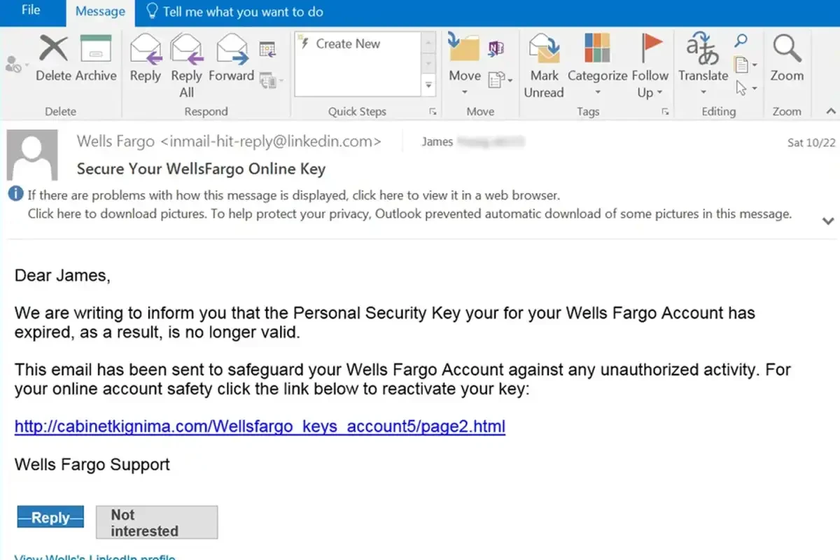 Изображение к статье: PCWorld назвал 8 красных флагов фишинга в обычных письмах