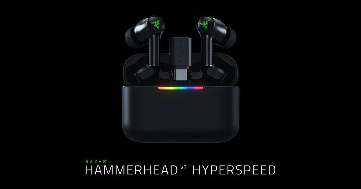 Razer показала Hammerhead V3 HyperSpeed 24 ГГц и Bluetooth 60