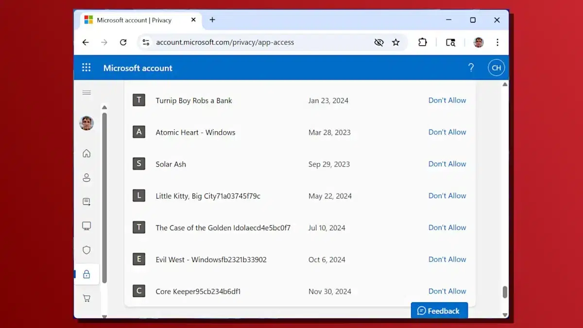 Изображение к статье: PCWorld: в Microsoft Account по умолчанию включён обмен данными для рекламы