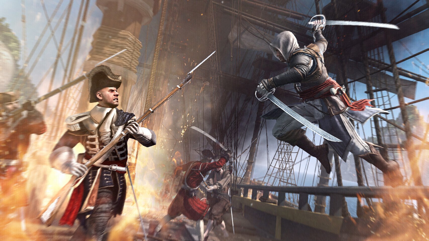 AC Black Flag Resynced в ремейке заявили новых героев и сюжеты