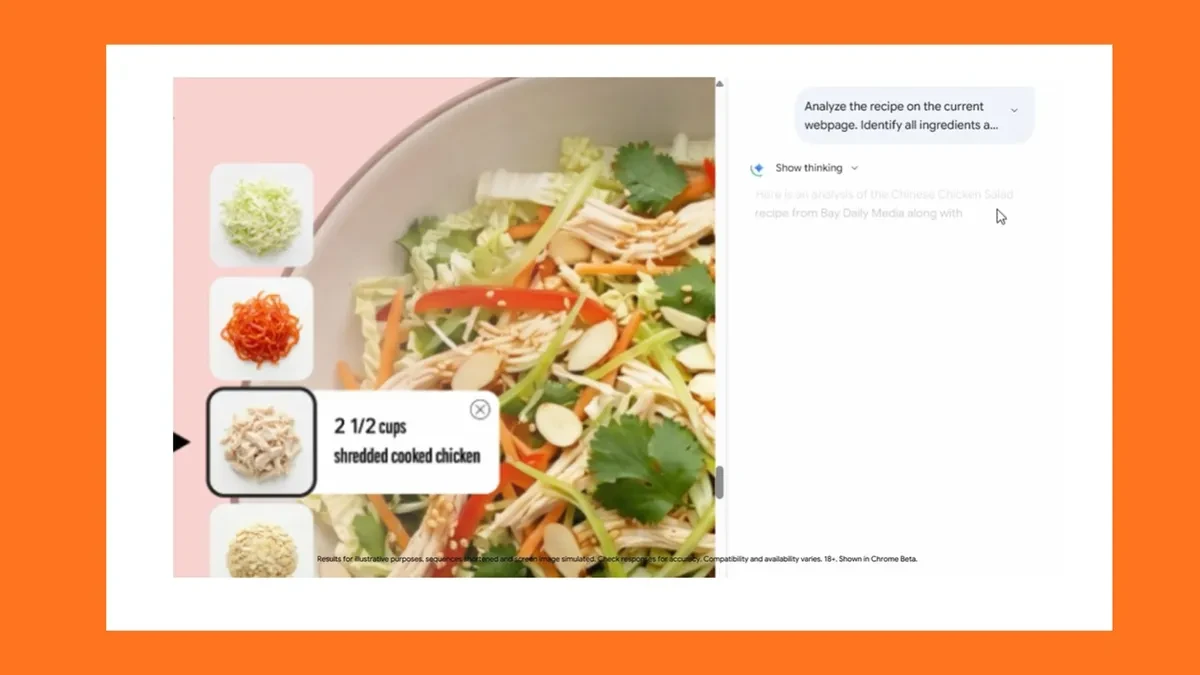 Изображение к статье: Chrome переименовал Gemini Extensions в Skills и упростил запуск