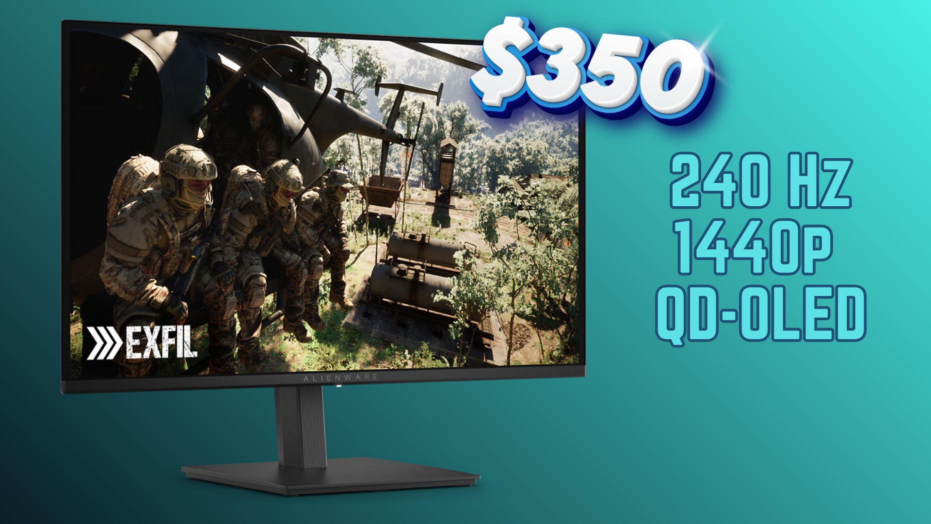 Alienware AW2726DM OLED 27 240 Гц за $350 но всего 200 нит