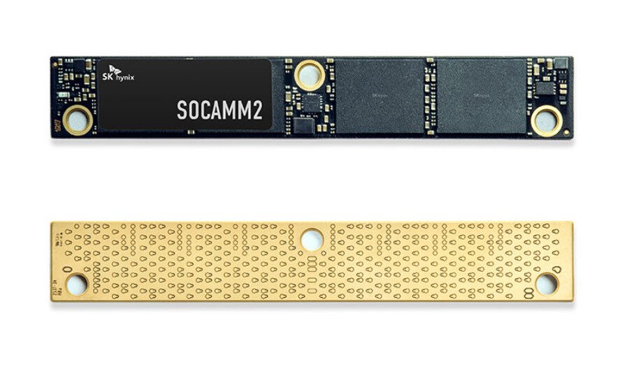 Изображение к статье: SK hynix запустила массовый выпуск SOCAMM2 на 192 ГБ для AI