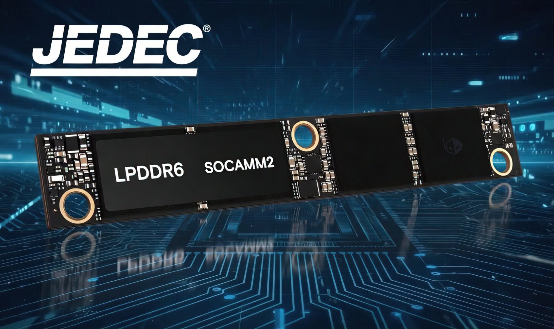 JEDEC показала LPDDR6 SOCAMM2 и курс на модули до 512 ГБ