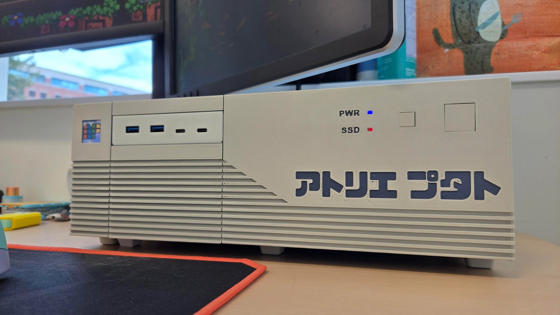 Энтузиаст выложил файлы ретро корпуса для 3D печати под ITX