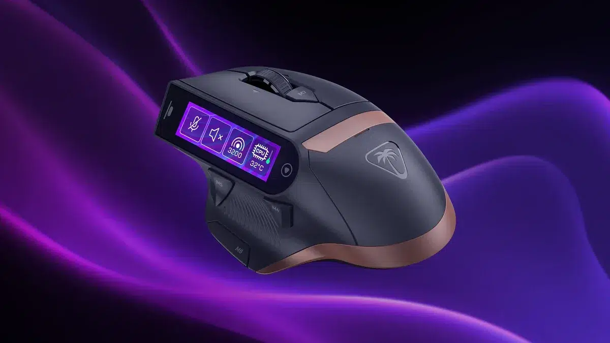 Turtle Beach показала мышь MC7 с экраном 225 дюйма и сменными АКБ