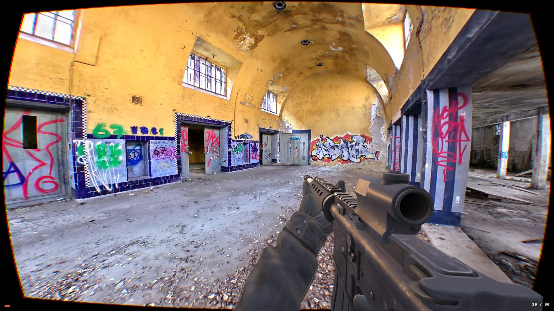 Энтузиаст собрал браузерный FPS на Gaussian splats демо весит до 100 МБ