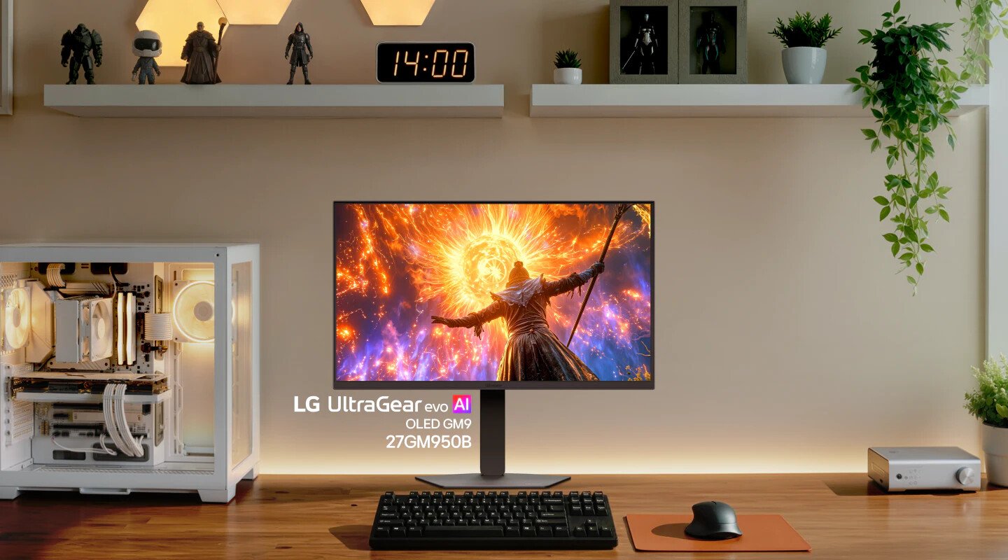 LG выпустила UltraGear evo 27GM950B 5K Mini LED и 330 Гц