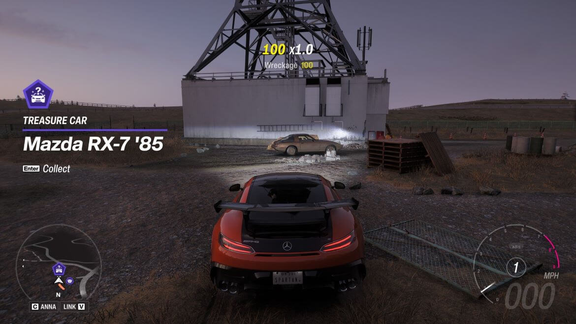 Forza Horizon 6 где найти Mazda RX 7 GSL SE 1985 года