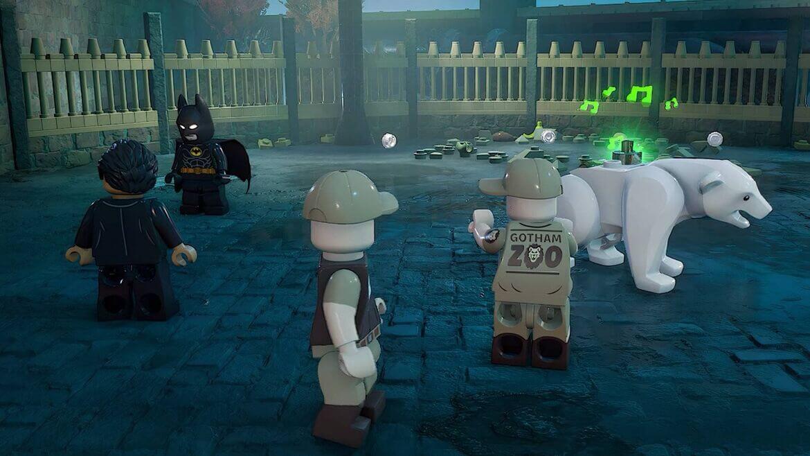 Lego Batman Legacy Of The Dark Knight где найти всех сбежавших животных из зоопарка