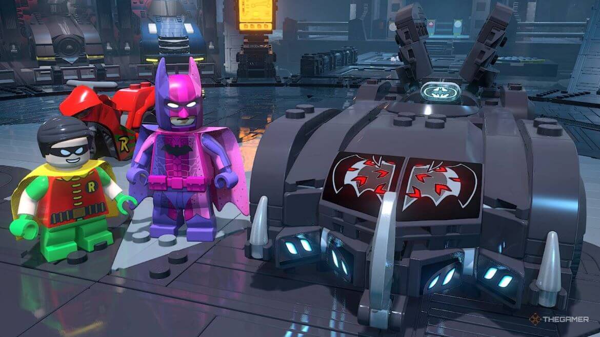 Lego Batman Legacy Of The Dark Knight полный гайд по транспорту