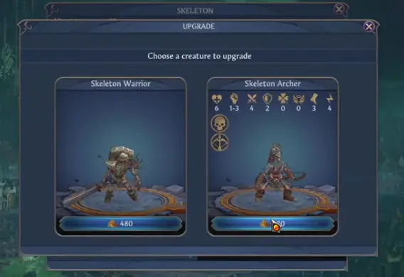 Скелетылучники Skeleton Archers это наиболее понятное направление развития на ранней стадии Скелеты лучники Skeleton Archers это наиболее понятное направление развития на ранней стадии