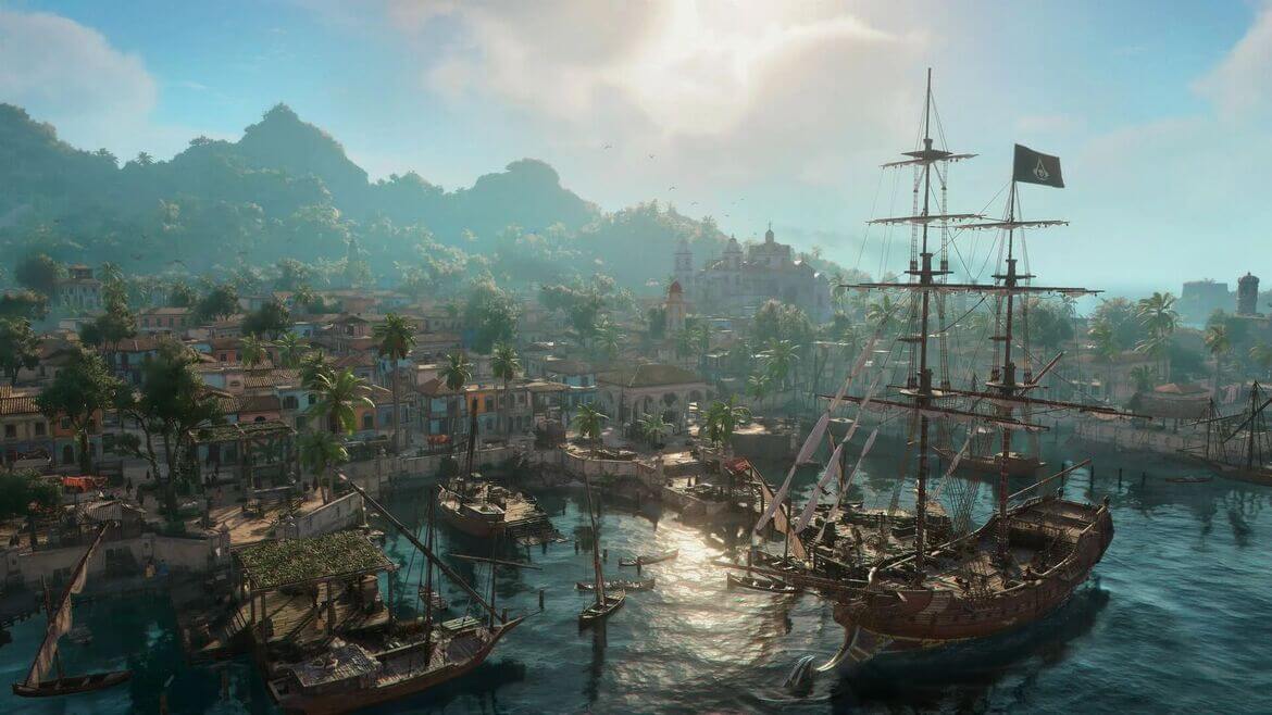 Каков сюжет и место действия Assassin's Creed Black Flag Resynced