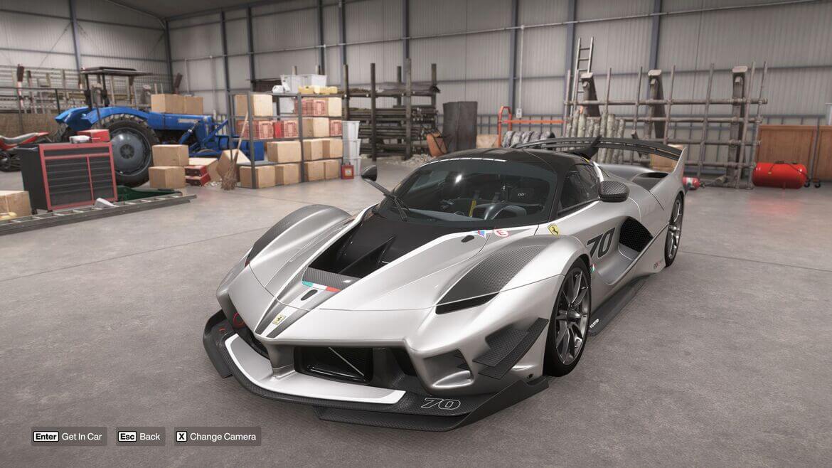 Ferrari FXX K Evo отлично подходит для режима Time Attack