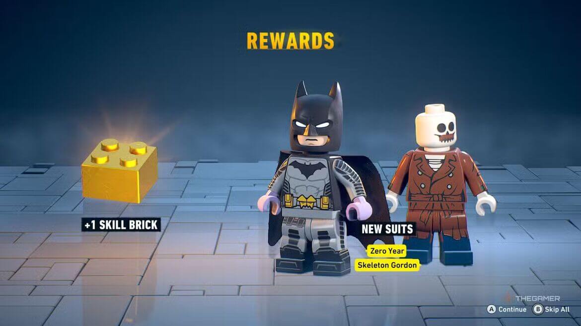Навыки Бэтмена в Lego Batman Legacy Of The Dark Knight