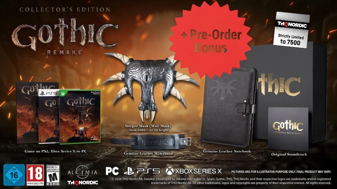 Есть ли у Gothic 1 Remake специальные издания