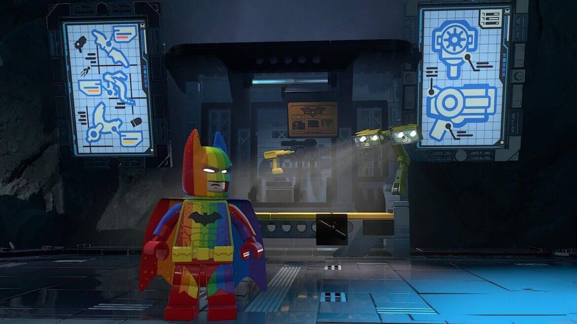 Lego Batman Legacy Of The Dark Knight полное руководство по улучшению оружия
