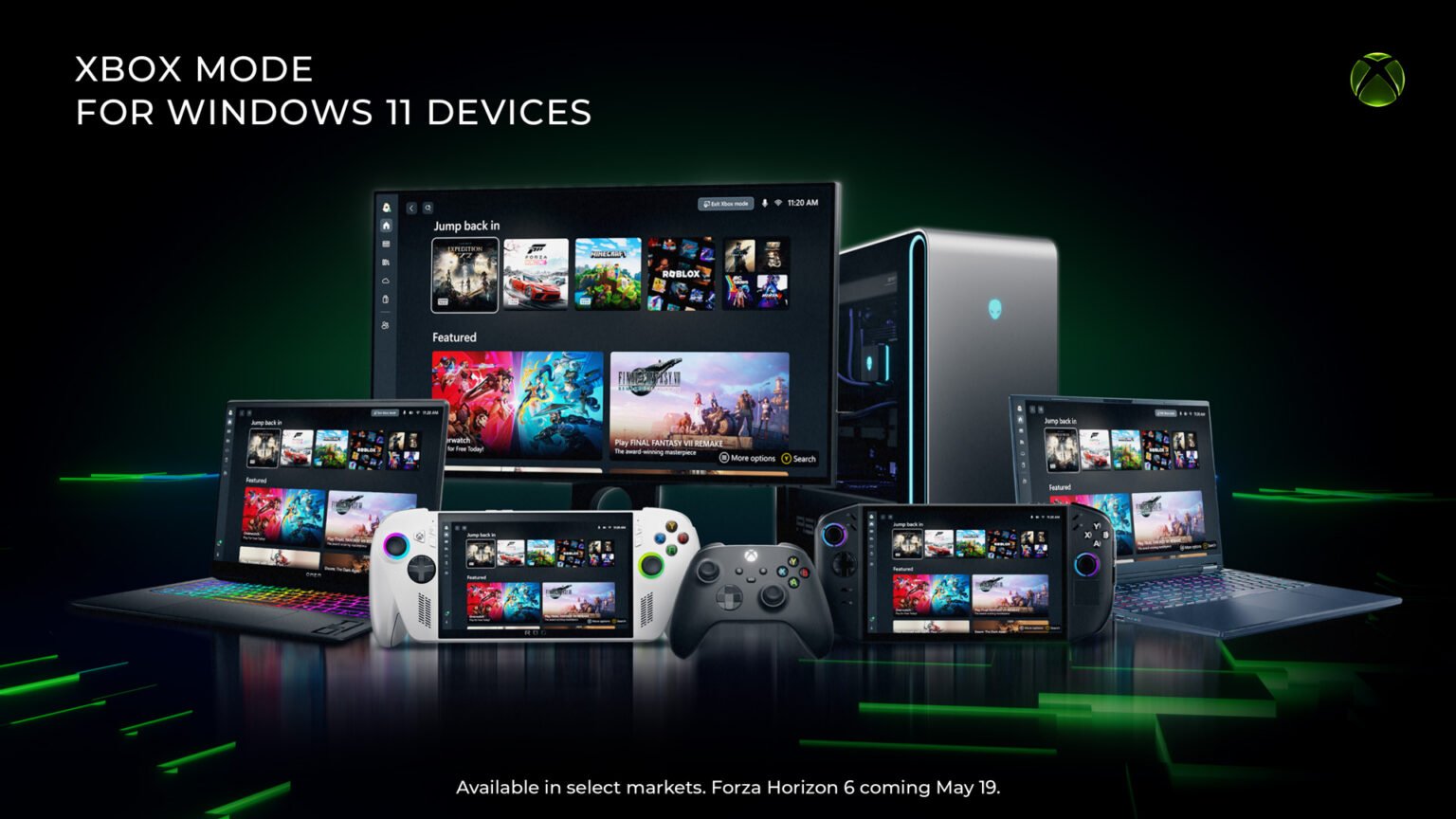 Microsoft начала раскатку Xbox Mode для всех ПК на Windows 11