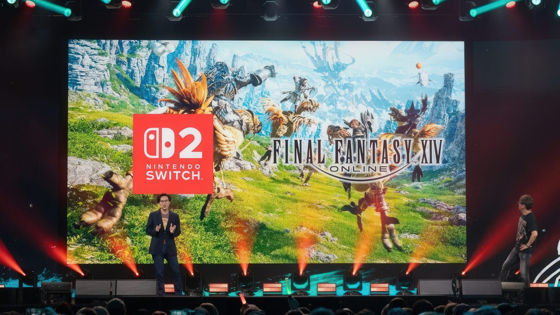 Final Fantasy XIV на Switch 2 30 FPS и управление мышью на Joy Con