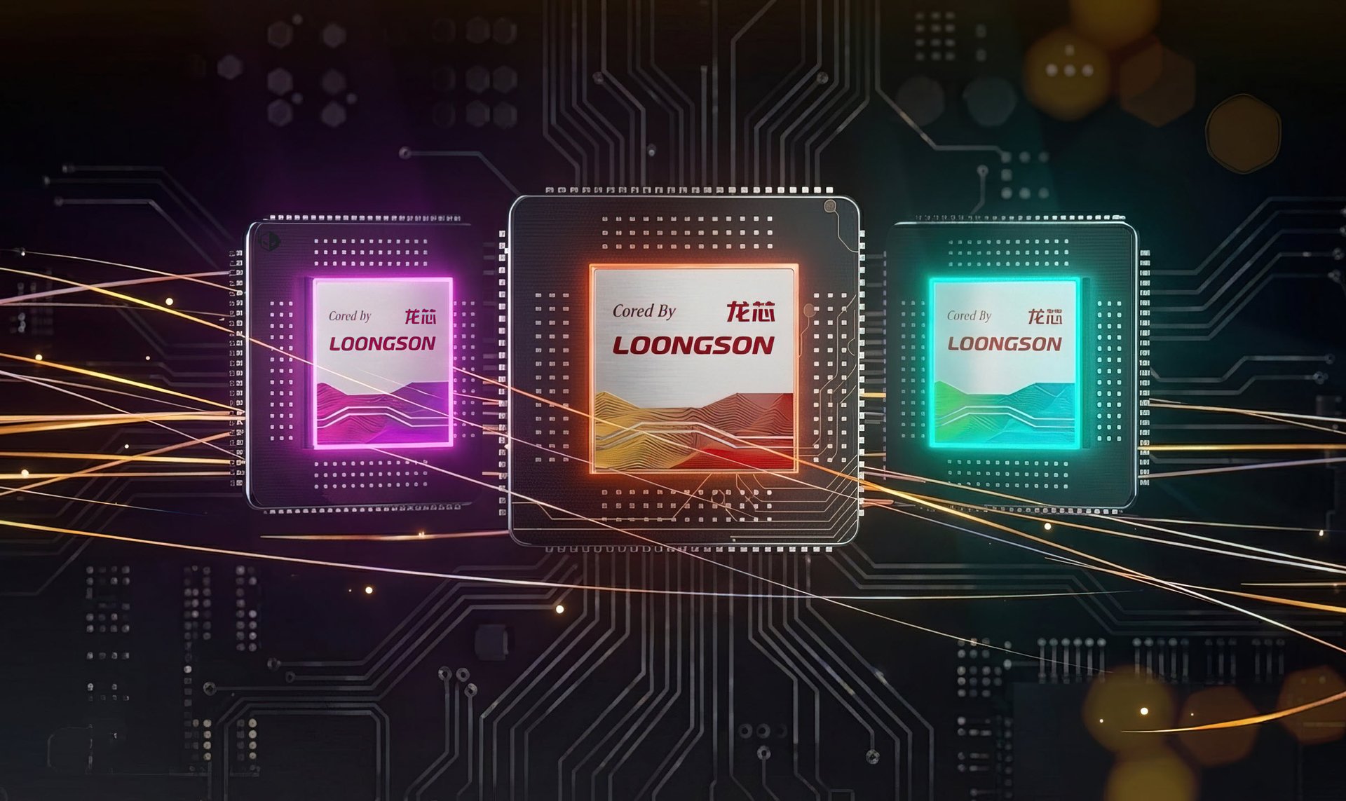 Loongson 3B6600 и 9A1000 уровень Intel 12th Gen и RX 550
