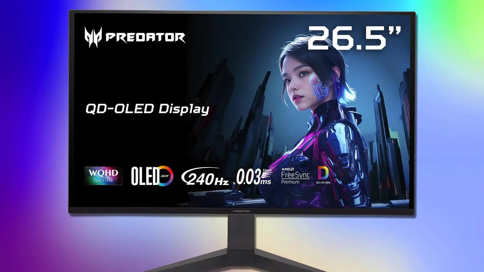 Изображение к статье: Acer Predator X27U подешевел до $350: 27-дюймовый QD-OLED 240 Гц