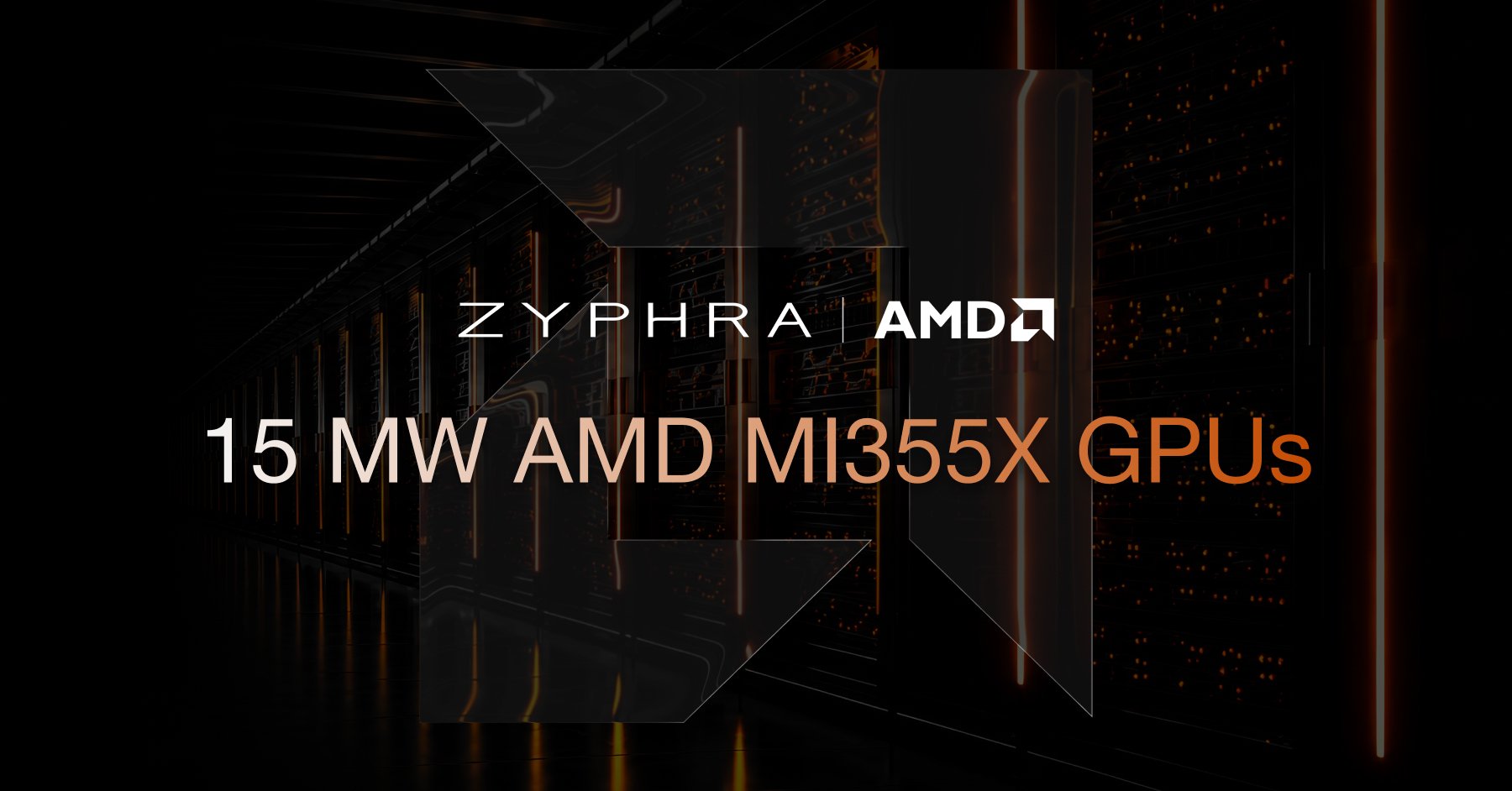Zyphra запустила AI Cloud на 15 МВт MI355X и готовит апгрейд до MI450