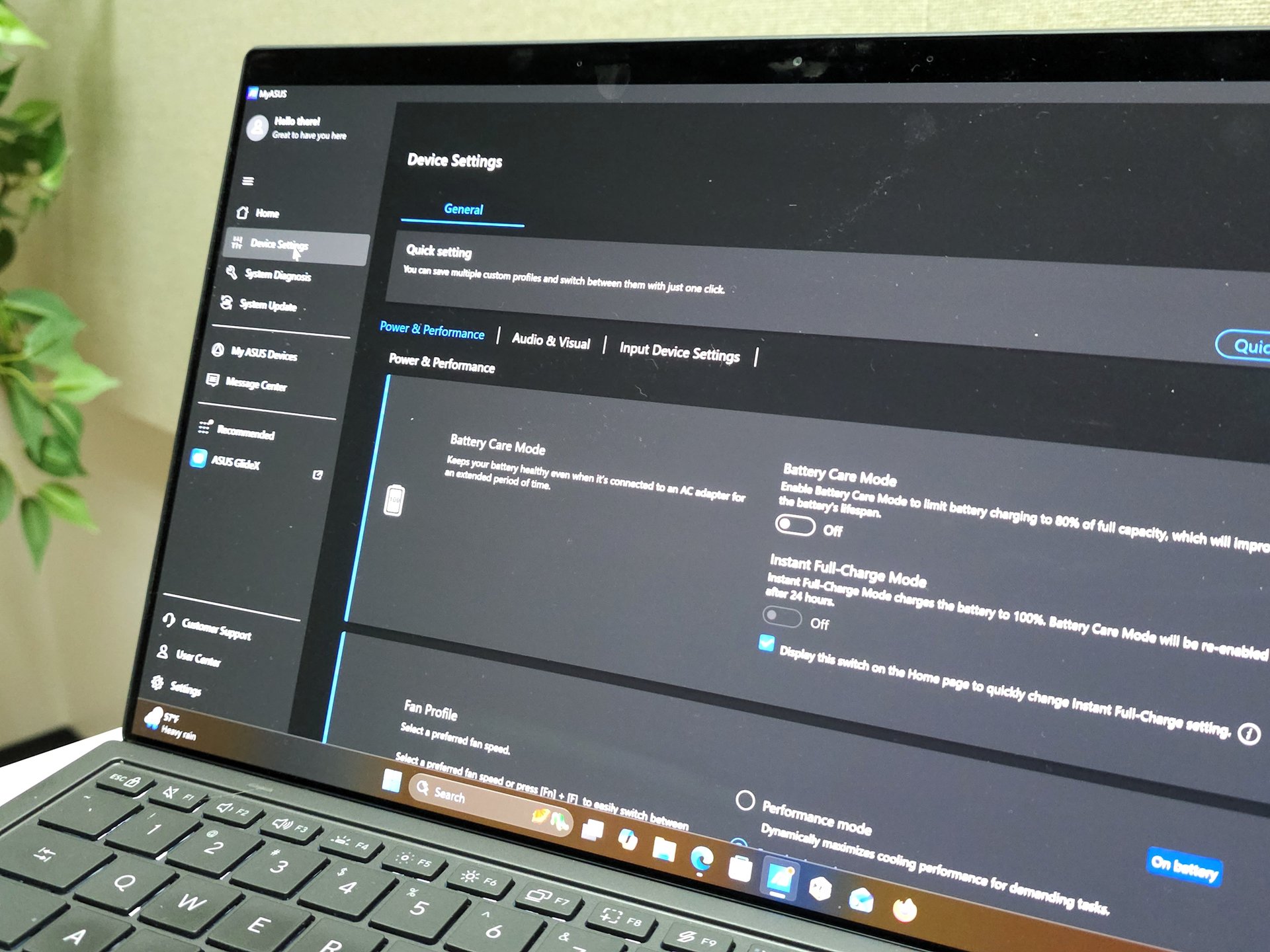Скрытая панель управления в ноутбуке функции вне Windows