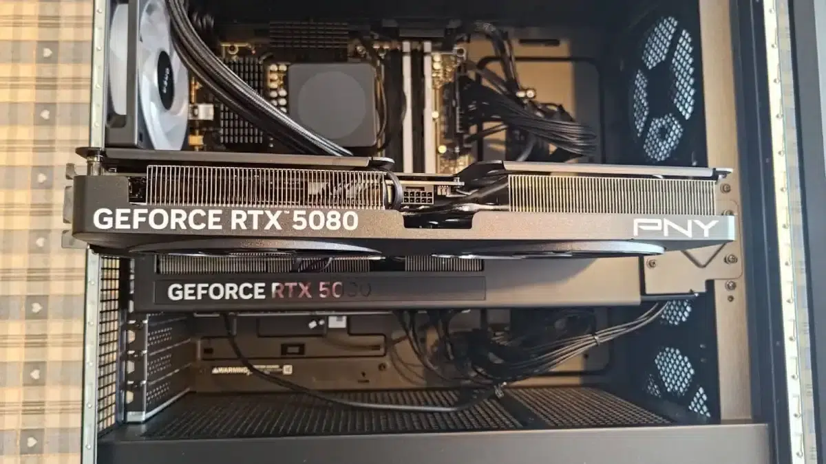 Изображение к статье: PNY сделала RTX 5080 тоньше: 2 слота и цена $1400