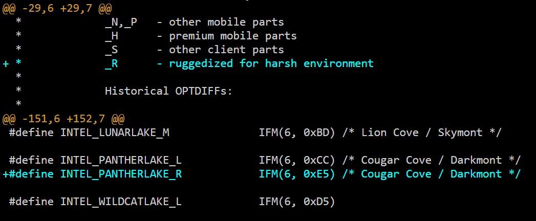 Изображение к статье: Intel готовит Panther Lake R: модель 223 и без обычных E-ядер