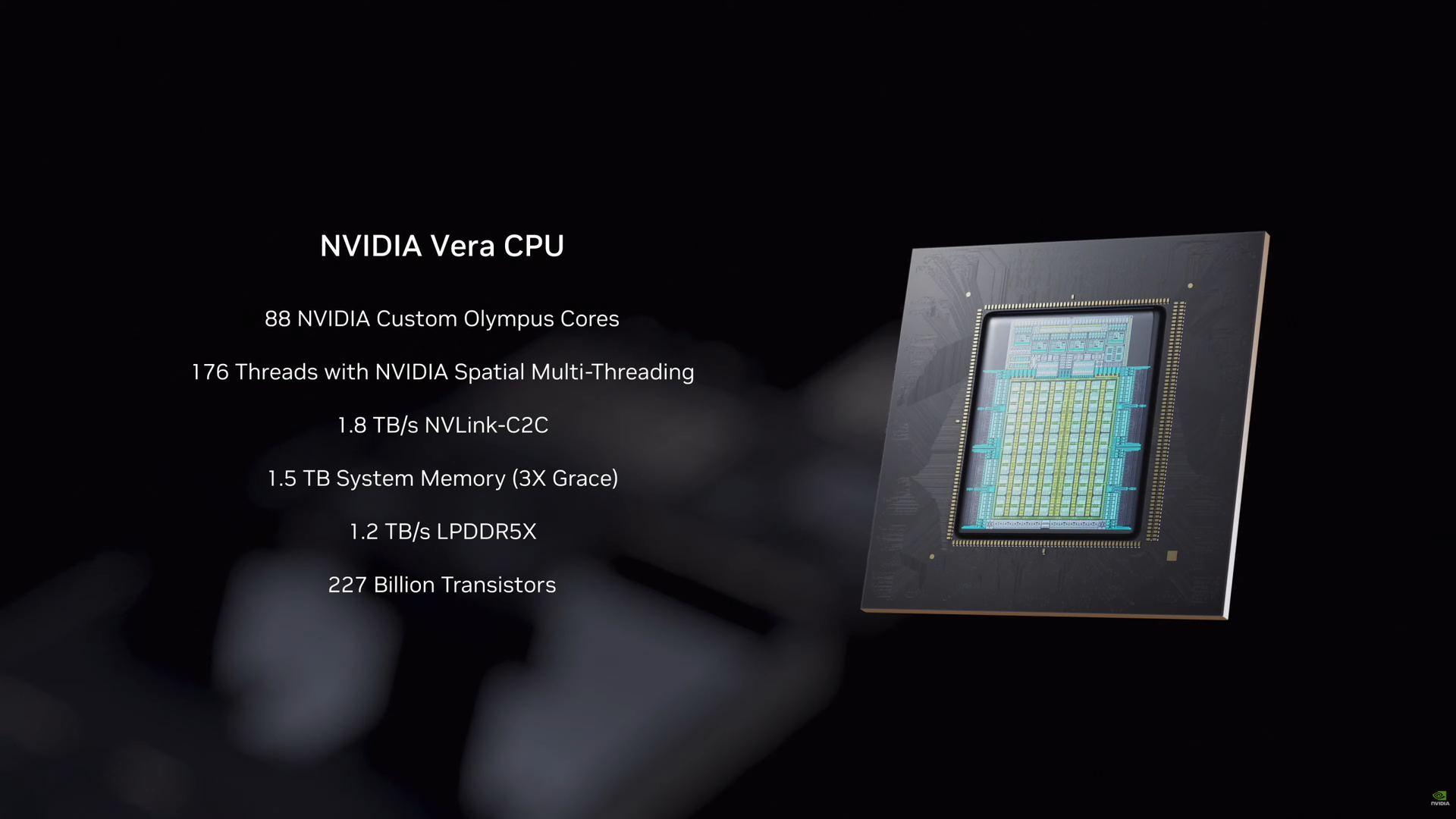 Изображение к статье: Nvidia начала поставки CPU Vera: первые стойки у OpenAI и Anthropic