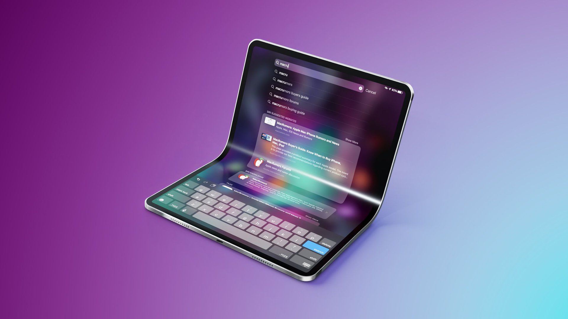 Складной iPad получит шарнир без складки как у iPhone Ultra