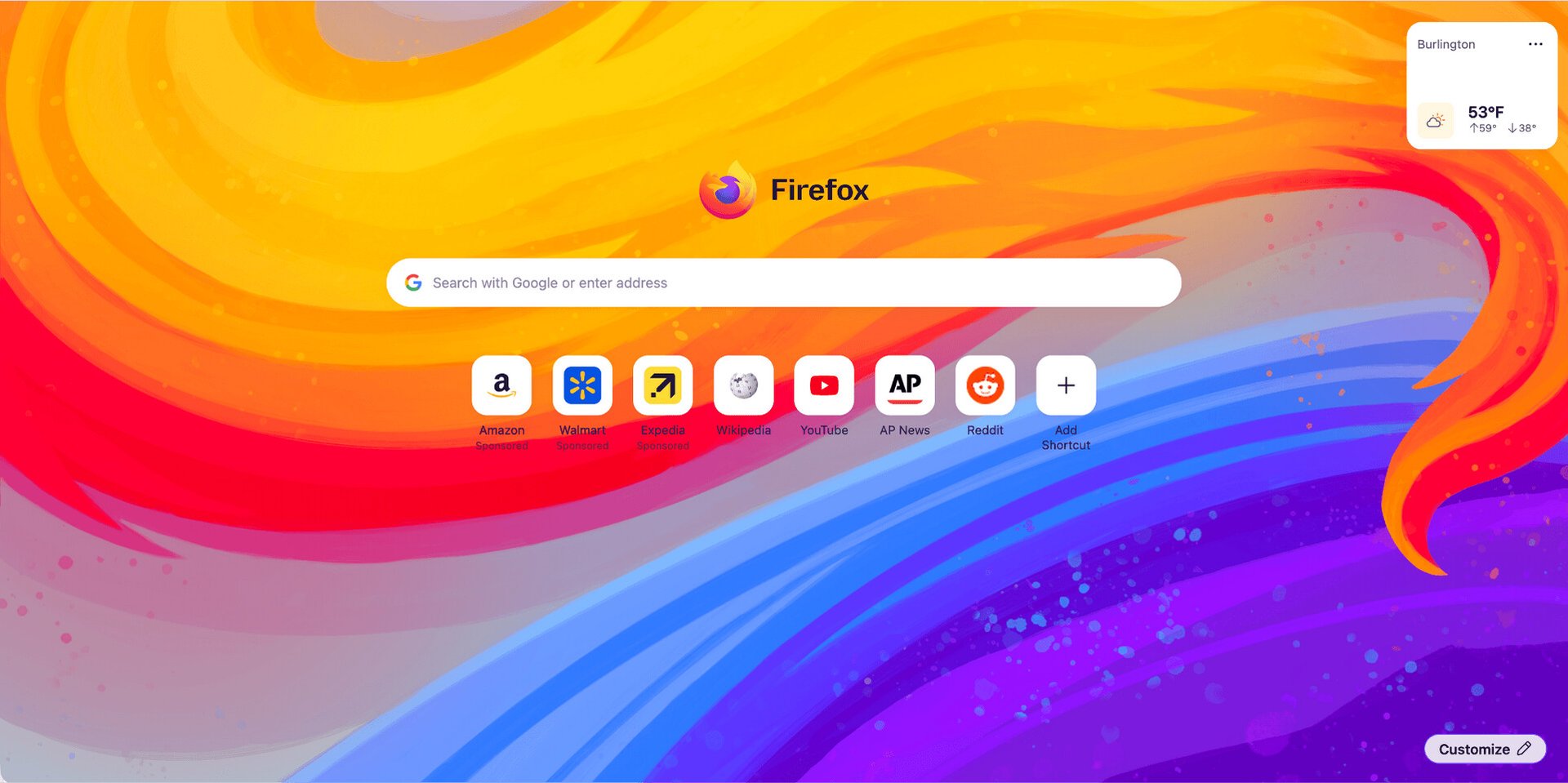 Firefox 151 обновили новый стартовый экран и склейка PDF