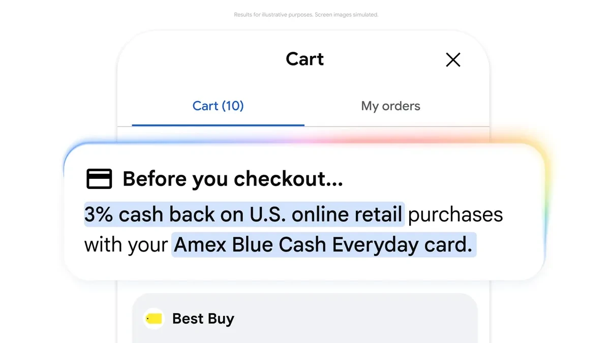 Изображение к статье: Google показала Universal Cart на Gemini: скидки и проверка корзины