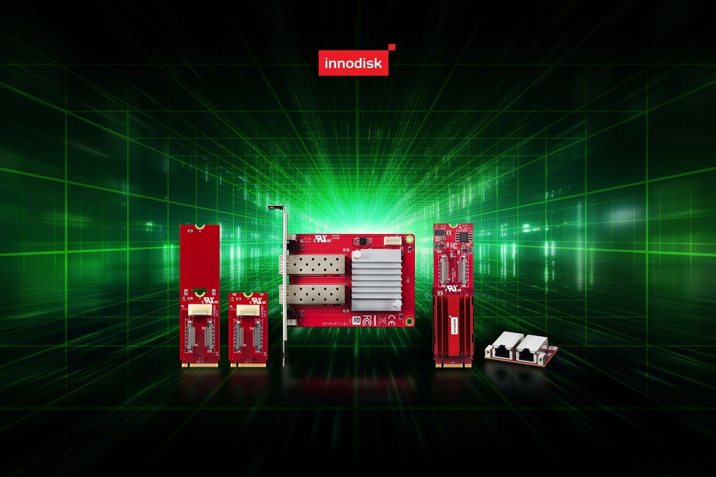 Innodisk выпустила 10GbE LAN модули в M2 и PCIe для edge AI