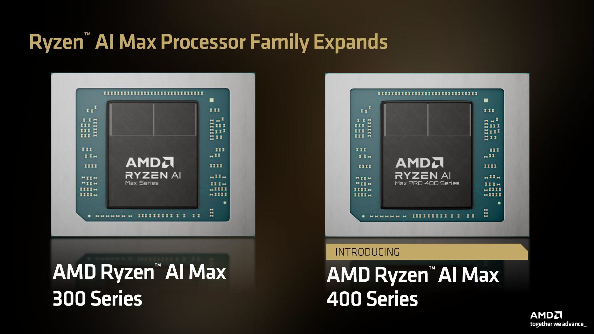 AMD Ryzen AI MAX 400 получат до 192 ГБ памяти для LLM 300B+