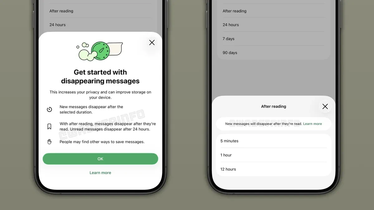 Изображение к статье: WhatsApp тестирует удаление сообщений после прочтения на iOS