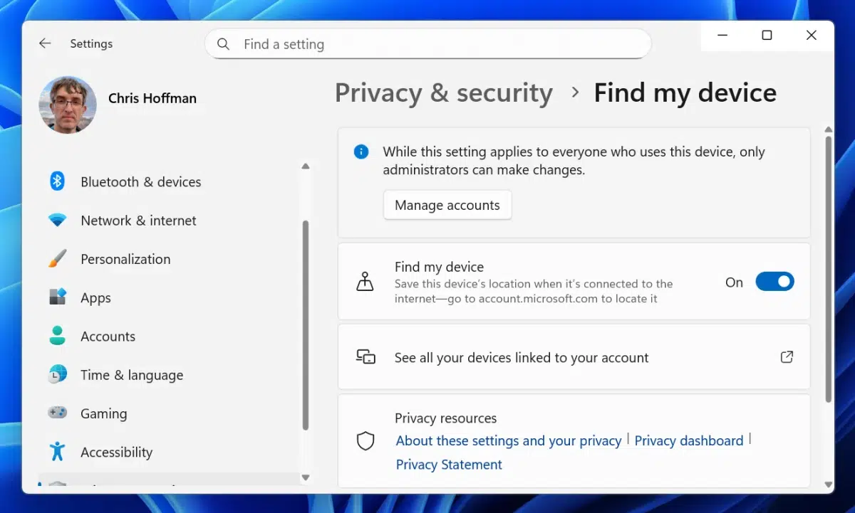 Изображение к статье: PCWorld назвал 7 настроек Windows, которые спасают данные при краже