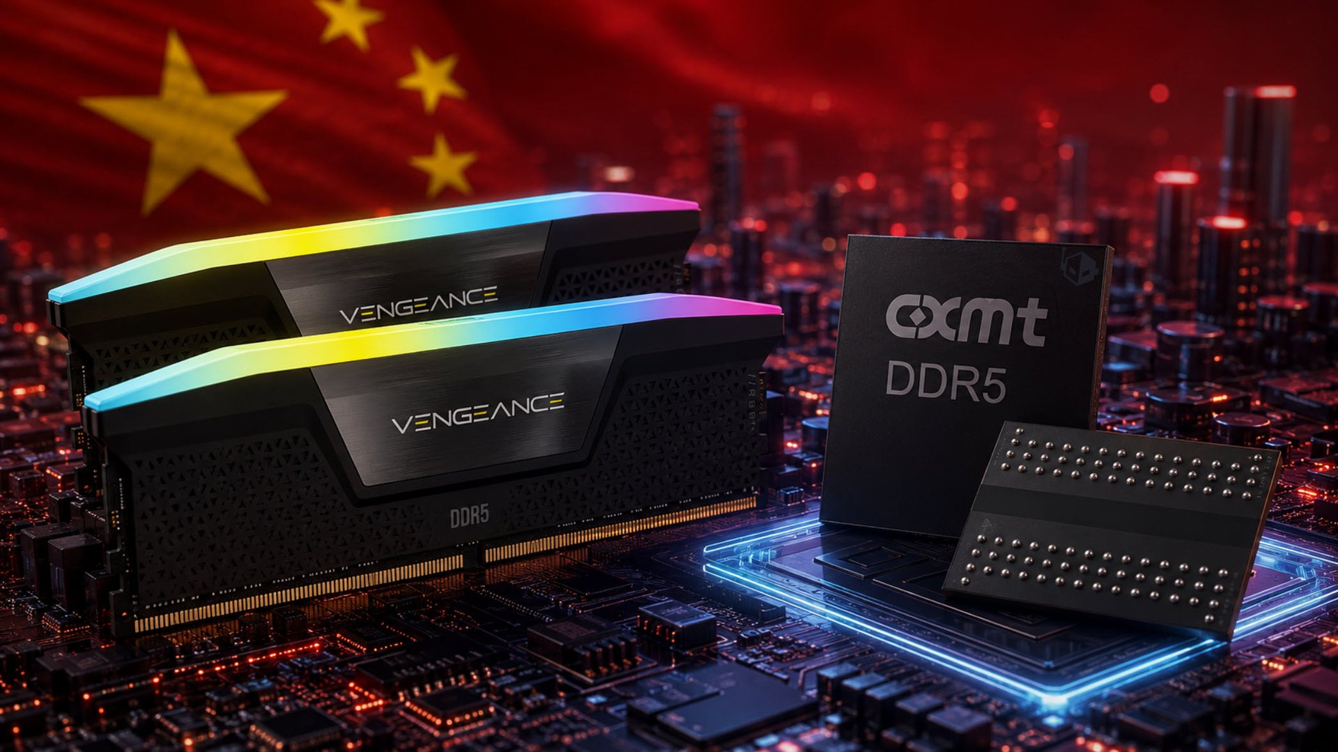 Corsair заметили с DDR5 на чипах CXMT китайская DRAM уходит в мир