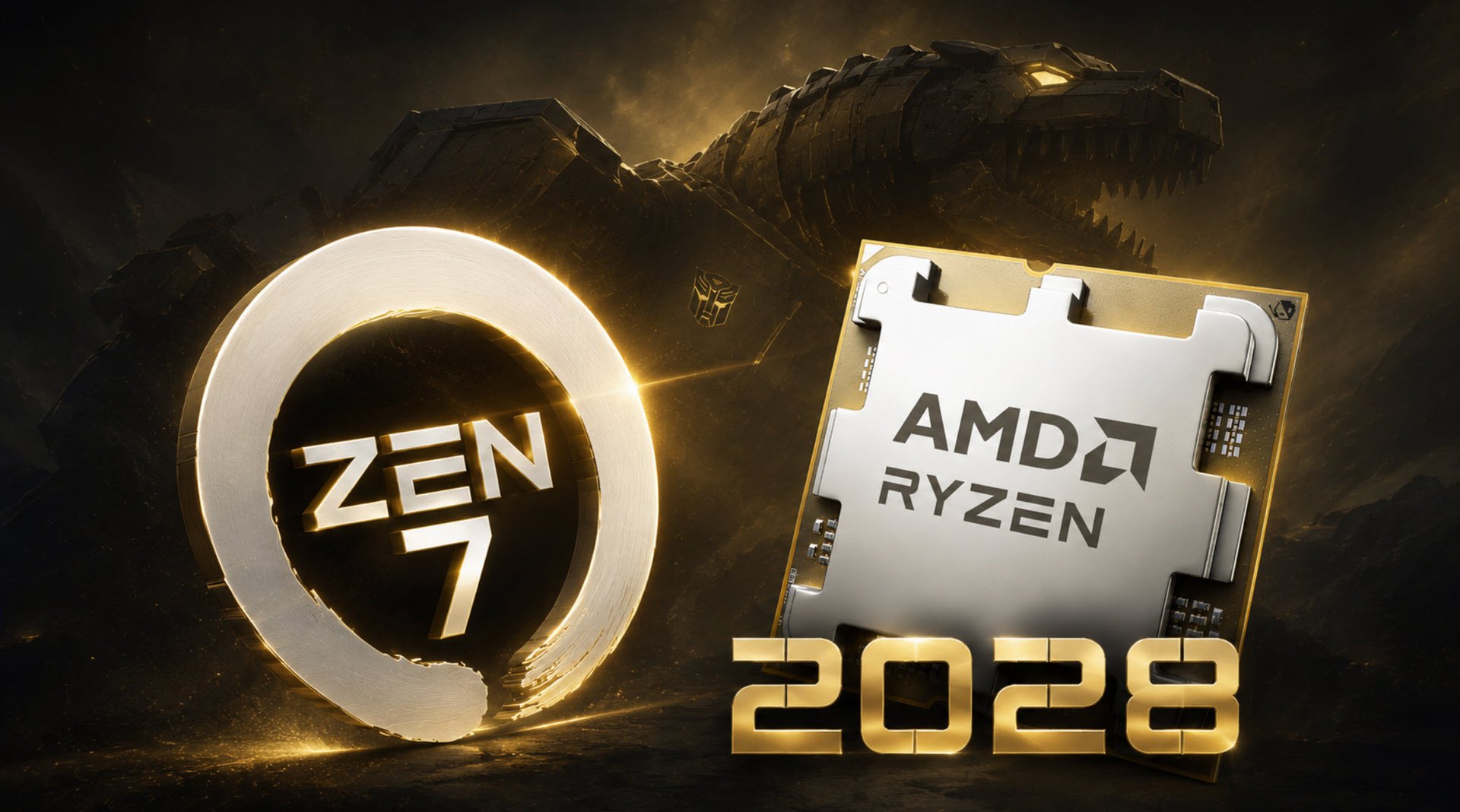 AMD готовит Zen 7 Grimlock на TSMC A14 14 нм к 2028 году