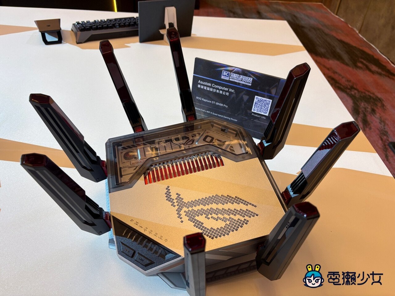 Asus засветила ROG Rapture GT BN98 Pro первый WiFi 8 роутер