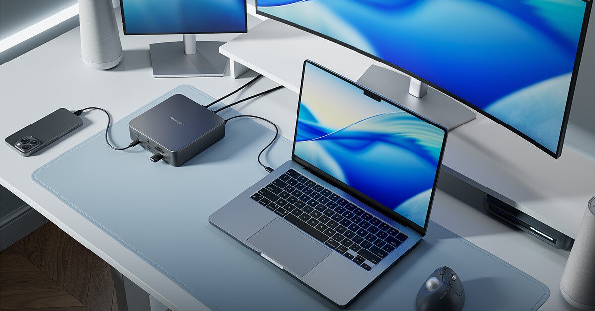 Kensington SD5010T5 док Thunderbolt 5 на 80 Гбитс и 3x 4K