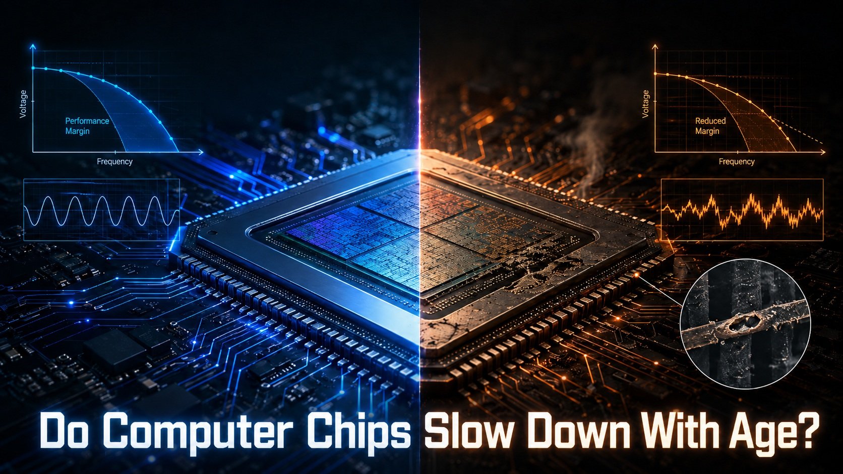 Стареют ли CPU и GPU чипы чаще теряют стабильность а не FPS