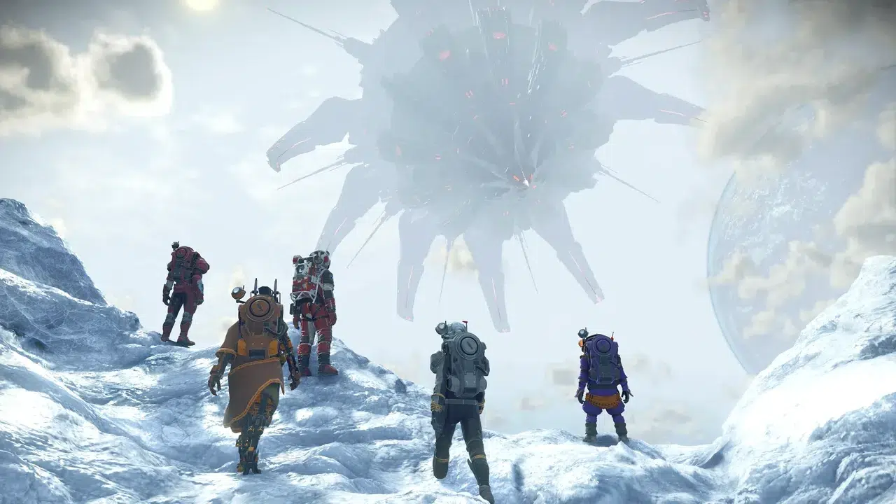 No Mans Sky получила The Swarm Звезда смерти и война фракций
