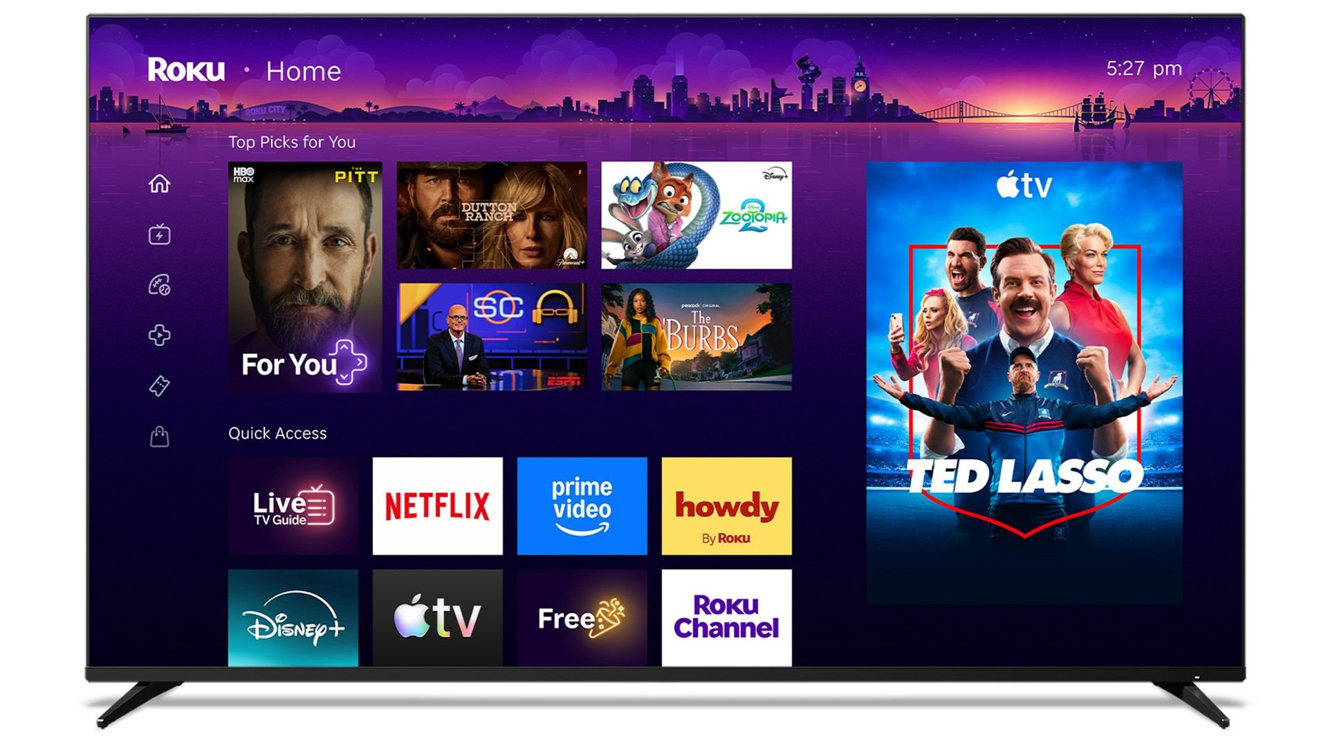 Roku обновила главный экран впервые за 10 лет больше персонализации и AI